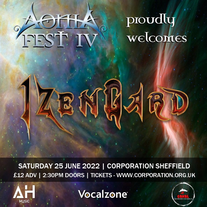 We're excited to announce classic/symphonic rockers <a href="/IzenGard6/">IzenGard</a> for #AoniaFest IV at <a href="/corpsheffield/">Corporation</a> on 25 June!

Tickets: corporation.org.uk/gig/2560 

#festival #livemusic #announcement