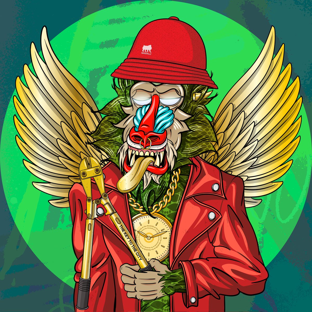 zeitgeistpool's tweet image. Sniped this Gold Wings Drillz for 999 ADA from @jpgstoreNFT 👀 - thank you paper hands🔥

Which one did you get? 

@TheMandrillz