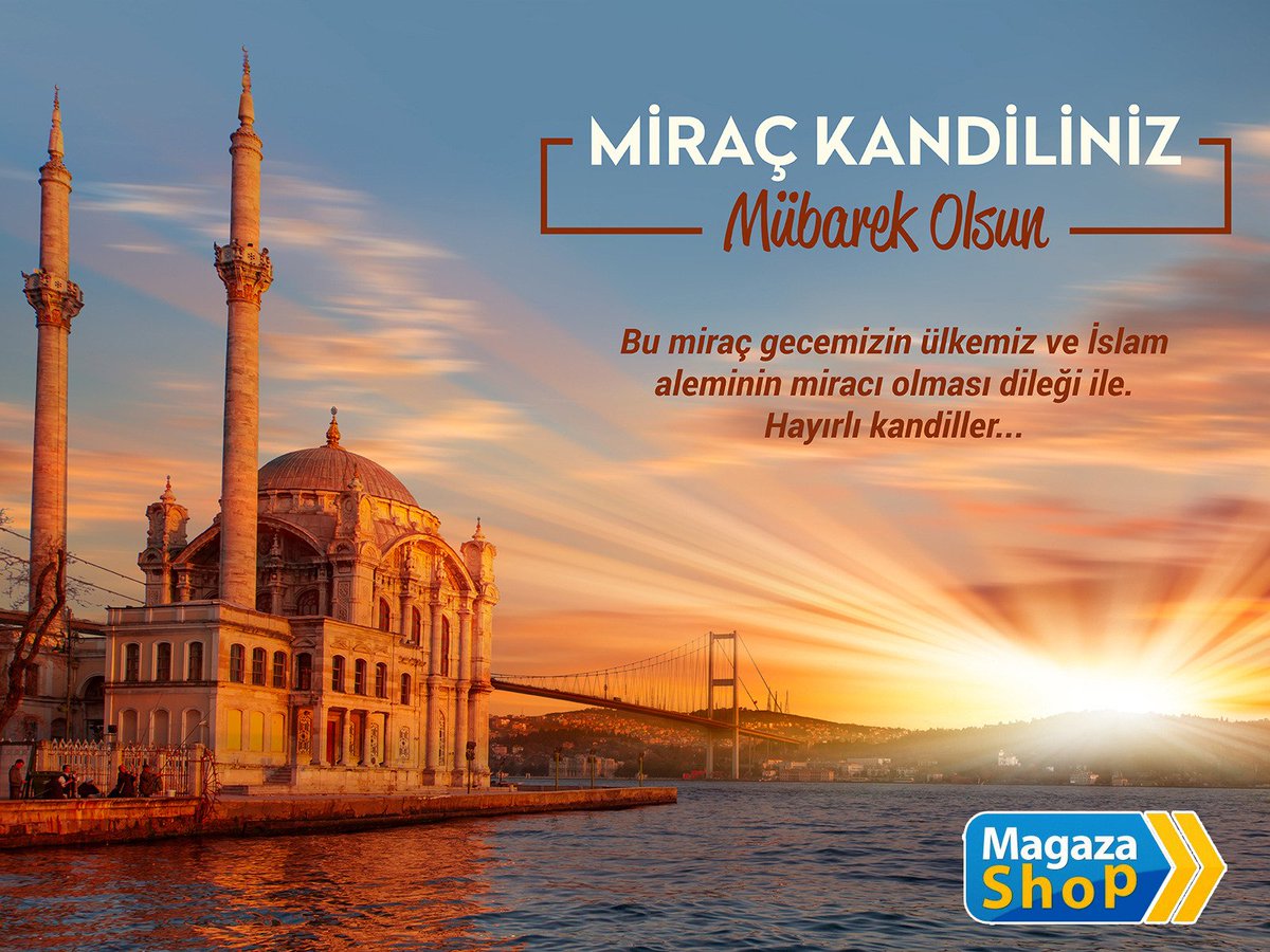 Miraç Kandilimiz Mübarek Olsun 🤲