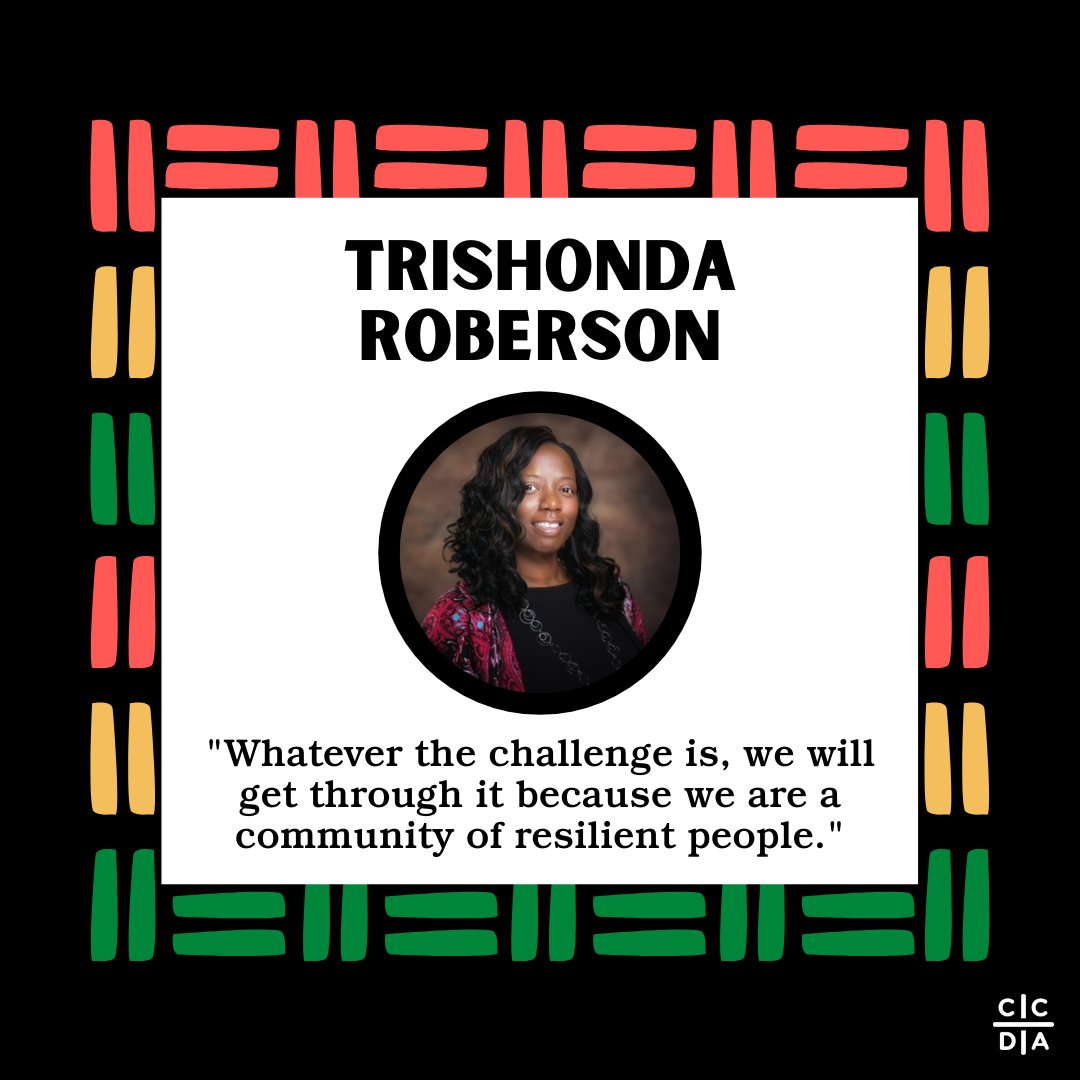 iamccda's tweet photo. #BHMFeature: 👋🏾 Trishonda Roberson (@tr_inspires, @myreachnc)
"Whatever the challenge is, we will get through it because we are a community of resilient people." #BlackHistoryMonth #WeAreCCDA https://t.co/7CuFspbQtl