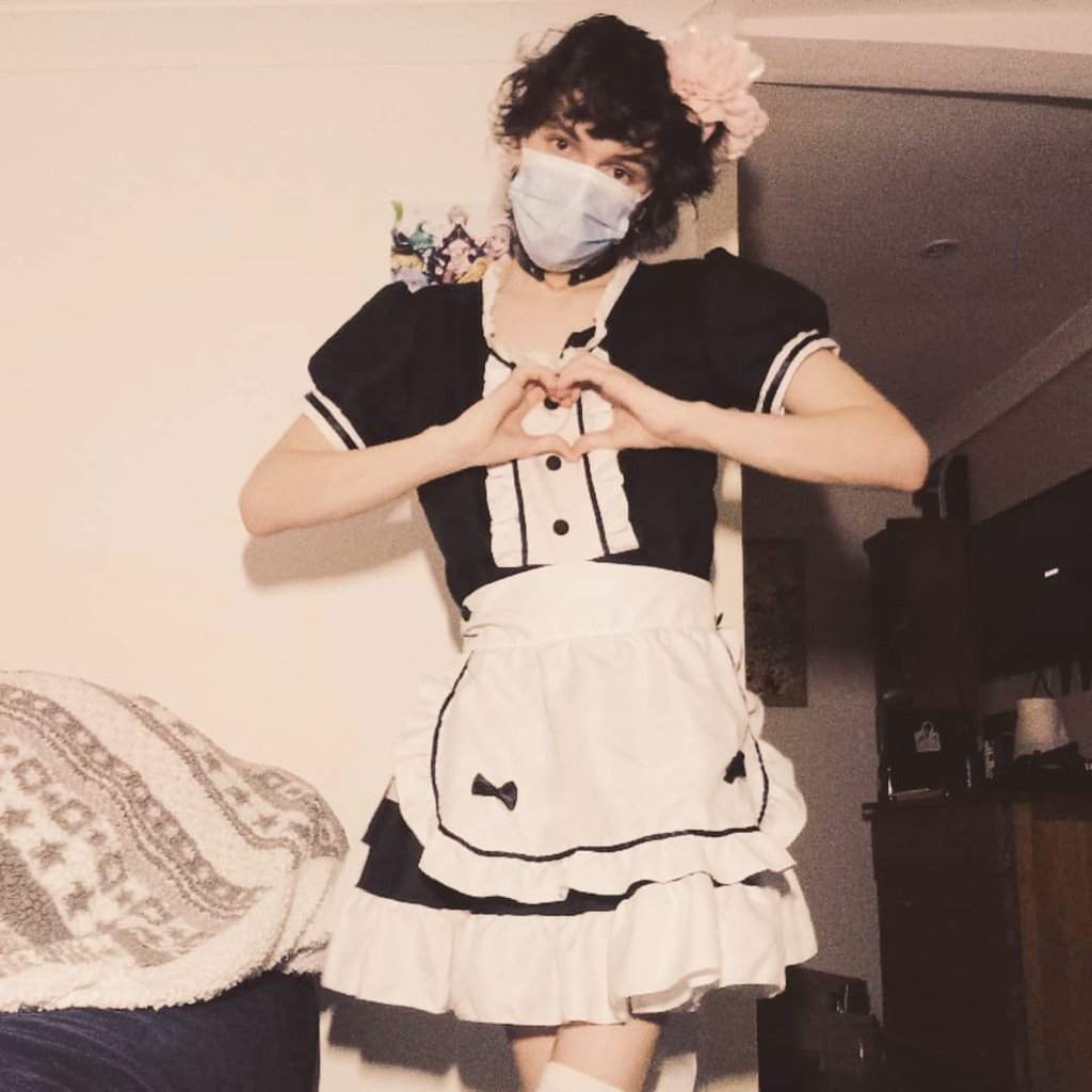 femboyerin's tweet photo. Maid at your service :3 https://t.co/tUkAXuCt0w