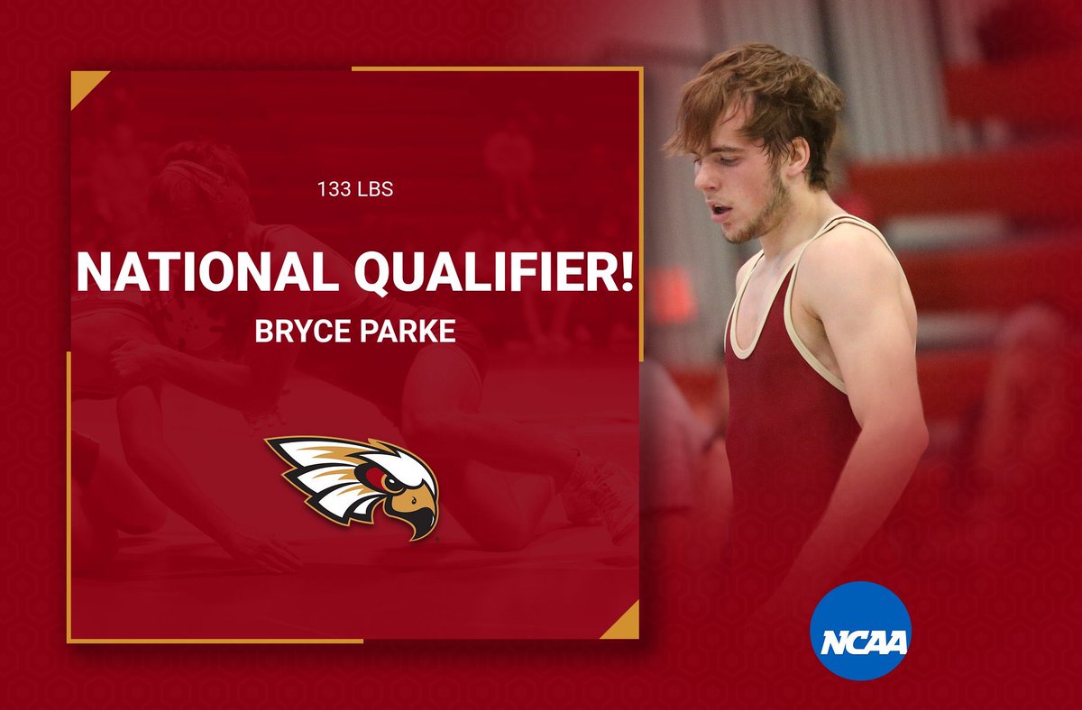NATIONAL QUALIFIER! 

Bryce Parke (133 LBS) WINS the third-place match and is heading to Nationals! ✅

#KohawkNation