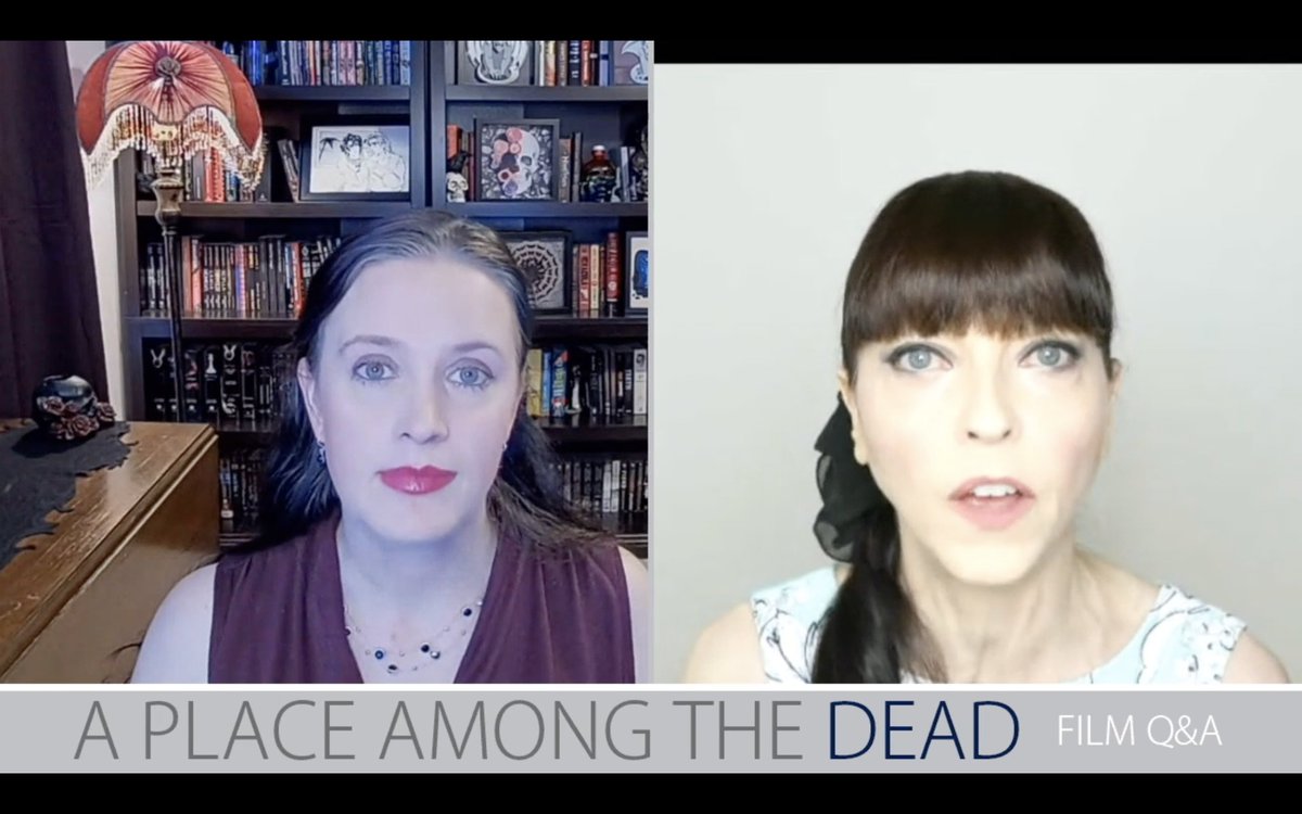 ciaomichaella's tweet photo. #WalesComicCon screening of #APlaceAmongTheDead & Q&A w/ @julietlandau today. Waiting for the interactive zoom to start. I'll probably be just a fly on the wall as usual but interesting convos for sure #APATD #APATDheads #JulietLandau #BTVS https://t.co/4iCjLvnzT6