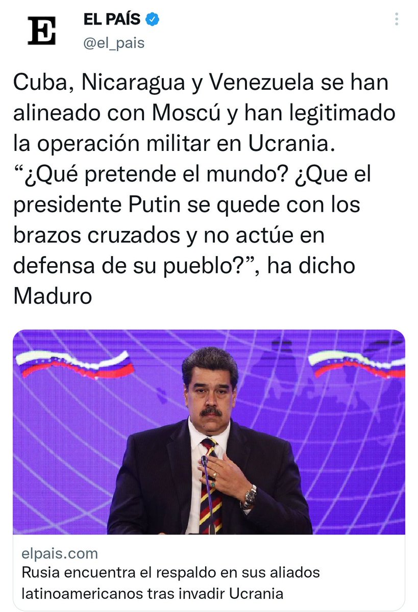 eltivipata's tweet photo. Putin es ultraderecha, pero, por alguna razón misteriosa, le apoyan todos los países comunistas del mundo... https://t.co/p71x4A0TZi