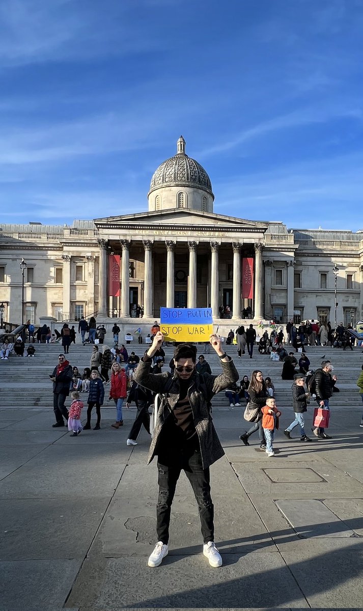 F*ck Putin 
Foe what he did in Syria, Libya and Ukraine.
#IStandWithUkraine
#UkraineRussiaWar