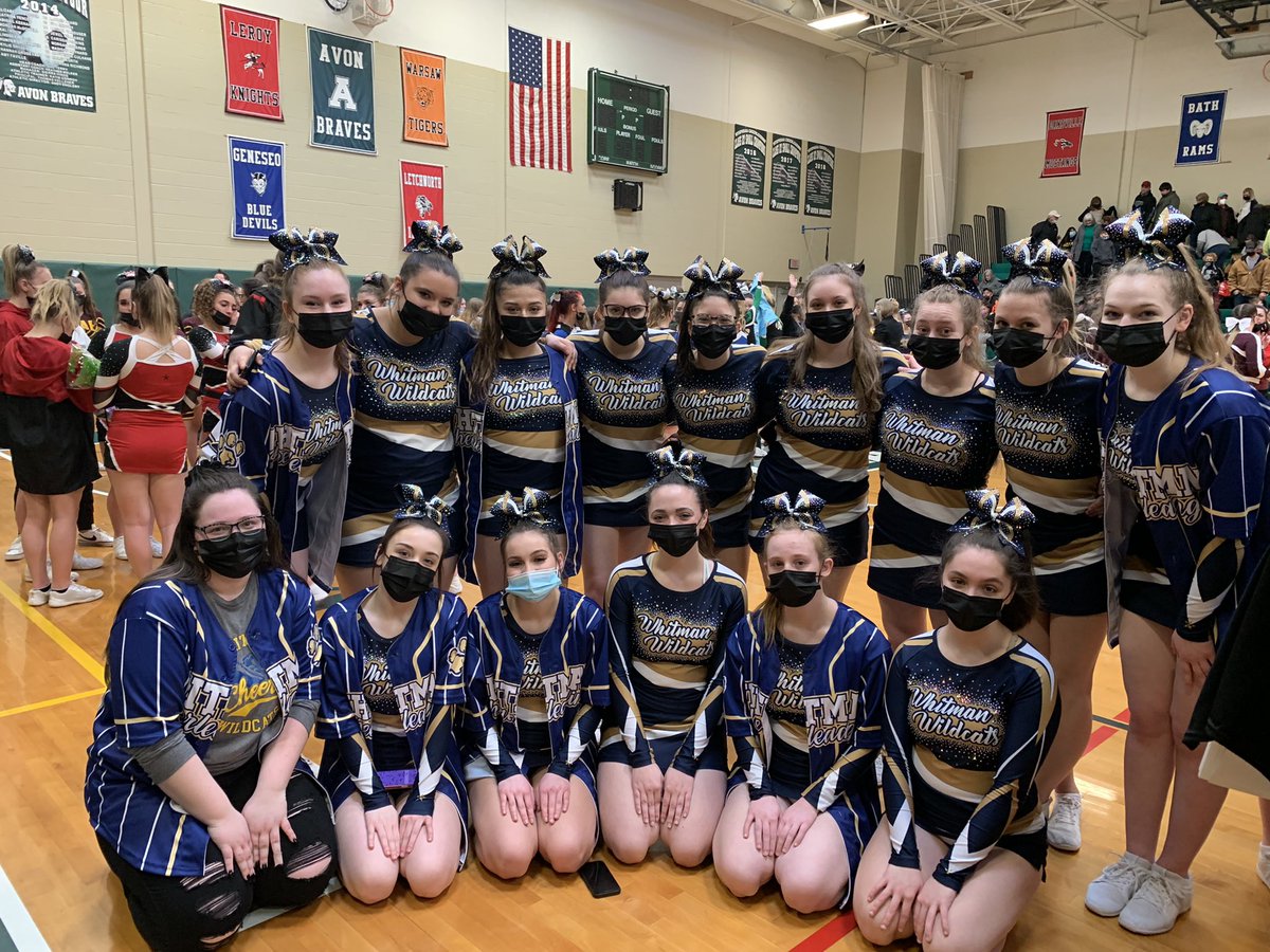 This team. They put it out there today and did an AMAZING JOB!! We didn’t get a ribbon (5 ribbons for 16 teams), but we accomplished our goal-put out a perfect routine!! This team is so special to me and I am so proud of everything they accomplished this season. 💙💛