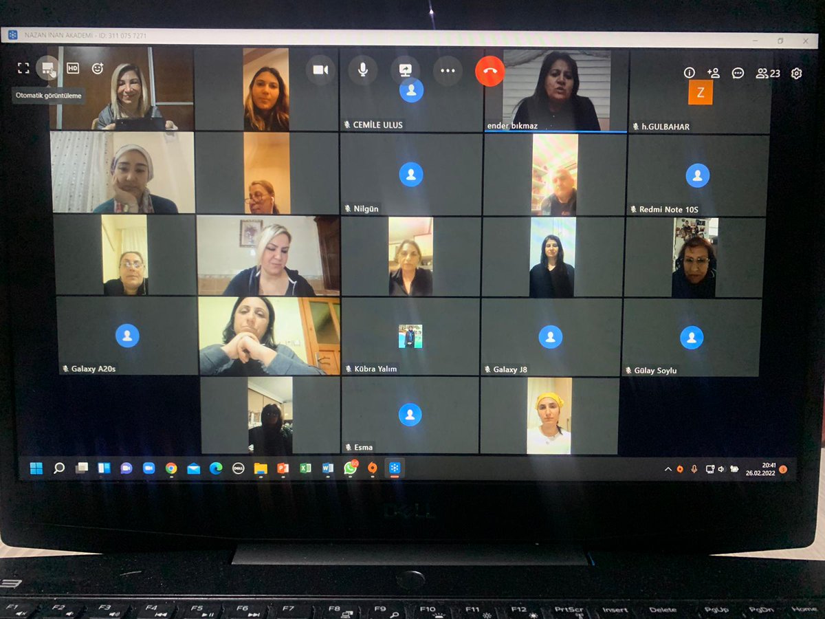 Gündüz büroda akşam canlı konferansda eğitimlere doymuyorduk. Emeğine yüreğine sağlık Nazan hanımcım <a href="/nzninan/">Nazan İnan</a> Ersağ üretmeye biz öğrenmeye doymuyoruz. Çünkü ulaşmamız gereken çokkk kardeşlerimiz var. Bir gün herkes ERSAĞ kullanacak 🇹🇷💚🤍
