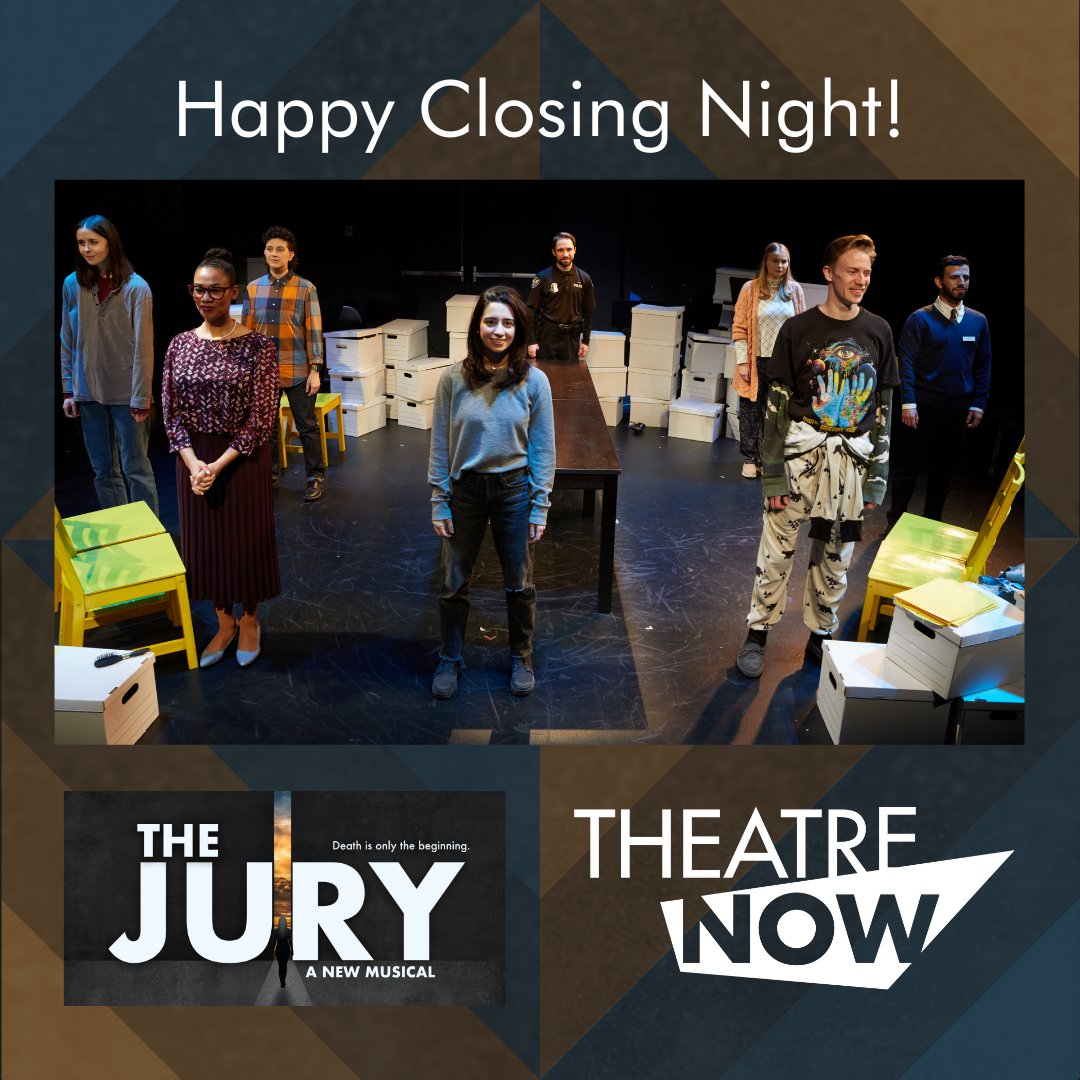 A huge THANK YOU to everyone who came out in support of THE JURY, and especially to the incredible company that brought the story to life. <a href="/artny72/">A.R.T./New York</a>, you were an amazing home for the past month. Here's hoping we all cross paths again soon! #thejurymusical