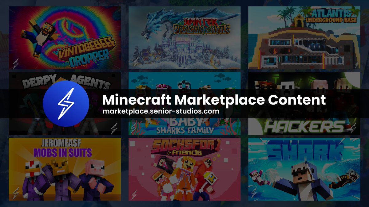 SeniorStudiosMP's tweet photo. We are Senior Studios, your place for Minecraft services! https://t.co/Z60h3CXDDy