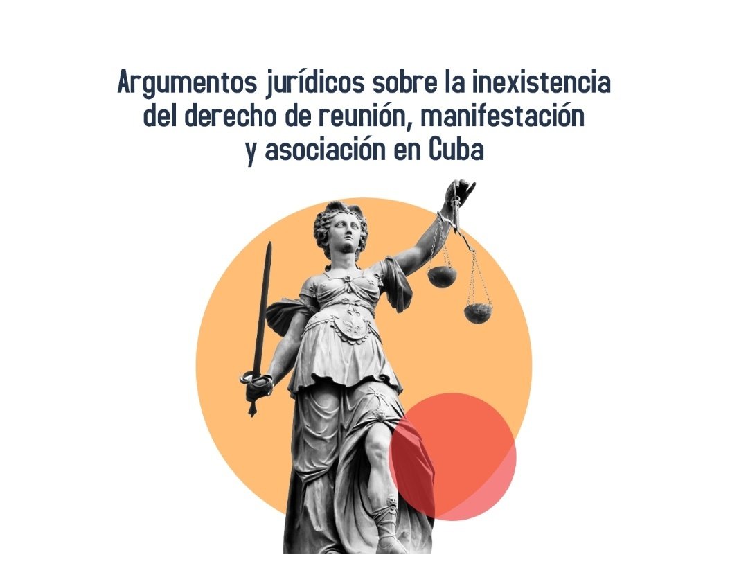 MLegislativoCU's tweet photo. Dossier: Argumentos jurídicos sobre la inexistencia del derecho de reunión, manifestación y asociación en Cuba.
https://t.co/gDPQdUY8CN
#TuVozSiCuenta #Cuba https://t.co/WoMX9JzG1O