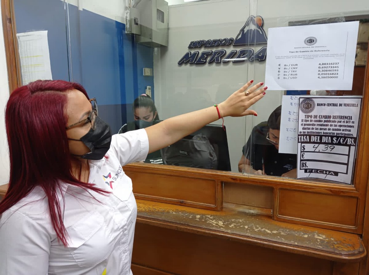 Los servidores públicos estarán verificando que los comerciantes cuenten con las modalidades de pago en Bolívar Digital, especialmente, cuando se trata de dar vuelto, también, que cumplan con la Tasa Oficial Cambiaria establecida por el <a href="/BCV_ORG_VE/">Banco Central de Venezuela</a>.

#VenezuelaViveElCarnaval