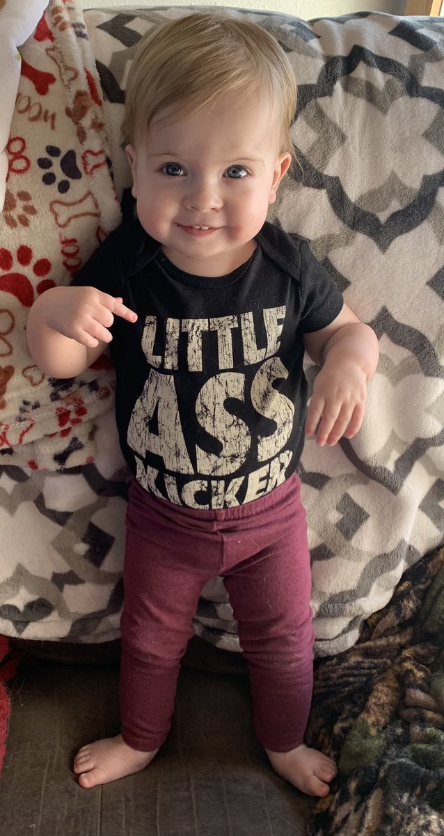 K_Gefroh_spn's tweet photo. Look what I found @wwwbigbaldhead !
Rosabella is one #littleasskicker ! ๐ค
#TWD https://t.co/IEgG0dRfSk