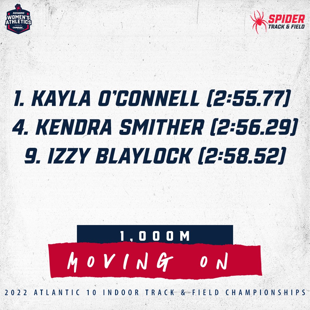 Three Spiders are advancing to the finals in the 1,000 ‼️

#OneRichmond