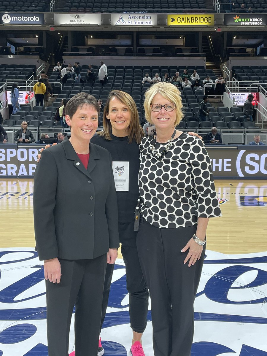 So excited Carmen Hawk will be officiating her first Ihsaa 4a state basketball game . So proud of her! We need Ihsaa officials, I will help you