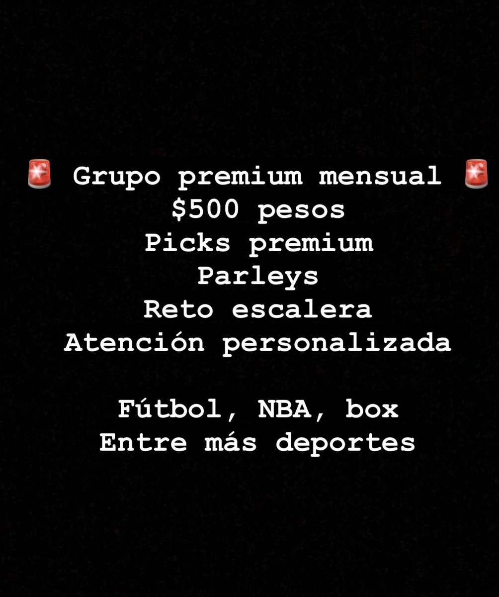 INICIEMOS MARZO GANADO BILLETE 💰🤑

Únete a la mejor familia. 

Sortearé 5 LUGARES GRATUITOS aleatoriamente entre todo los que le den ❤️↩️ 

DUDAS POR DM.