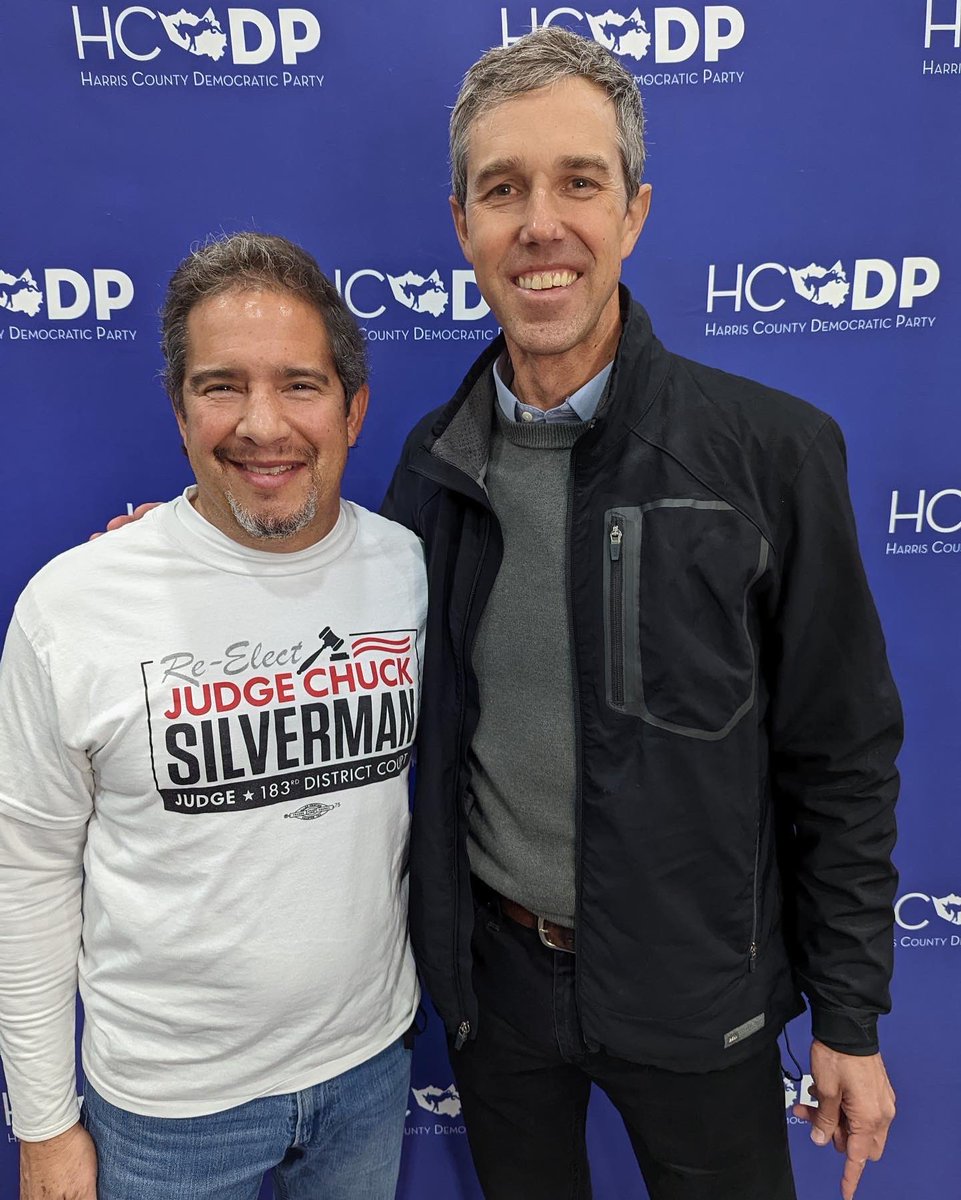 Judge_Silverman's tweet photo. Thank you @harrisdemocrats for hosting the GOTV Community Festival with @BetoORourke! #chuck4judge2022 https://t.co/nME3TbMOb8