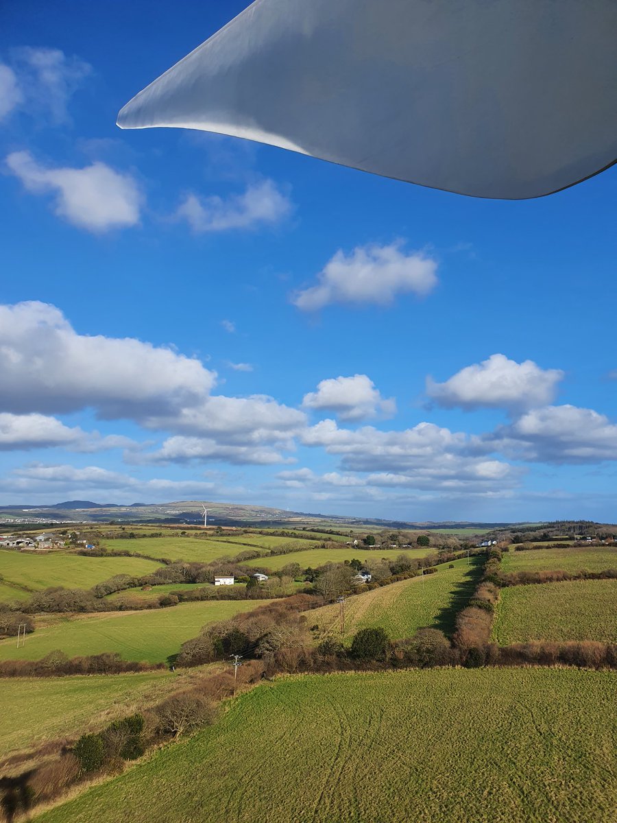 Lovely sunny February day in Cornwall. Endurance turbine servicing and smaller wind turbines by New Generation Energy