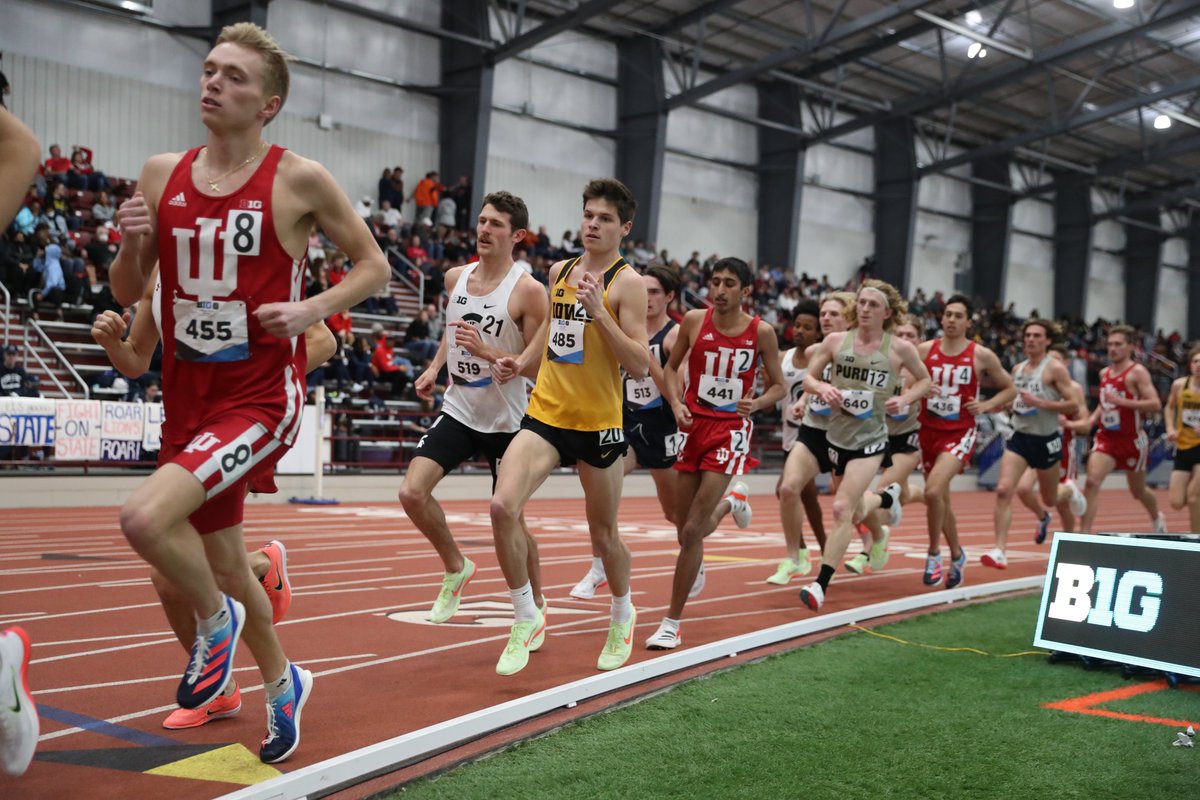 IowaXC_TF's tweet photo. Men's 5,000m | Murphy and Trattner score 4⃣ more points for the #Hawkeyes 

6. Max Murphy - 13:58.87, No. 3 all-time, PR
8. Nick Trattner - 14:00.69, No. 6 all-time, PR

#B1GTF https://t.co/Z57NKvr8iU