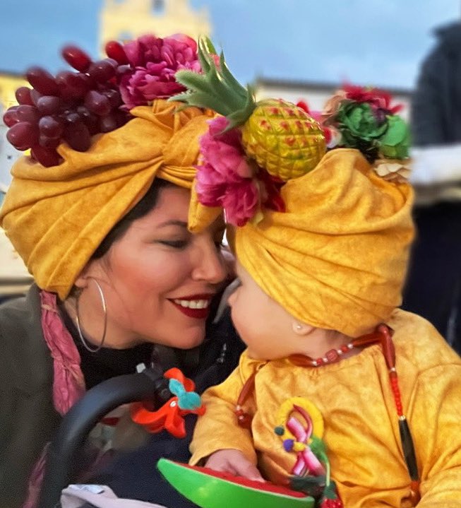 Ay! Si te gustara tanto como a mamá 🤞🏽🍍🍌🍇🍎#tuprimercarnaval