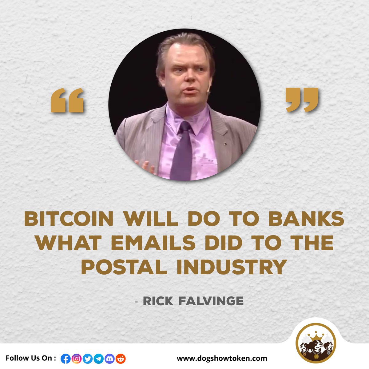 DogShowToken's tweet photo. Not right away, but sure there's a possibility!
Ain't 𝙍𝙞𝙘𝙠 𝙁𝙖𝙡𝙫𝙞𝙣𝙜𝙚 talking something right? Tell us your view!🧐 https://t.co/ziRoMNMkn8