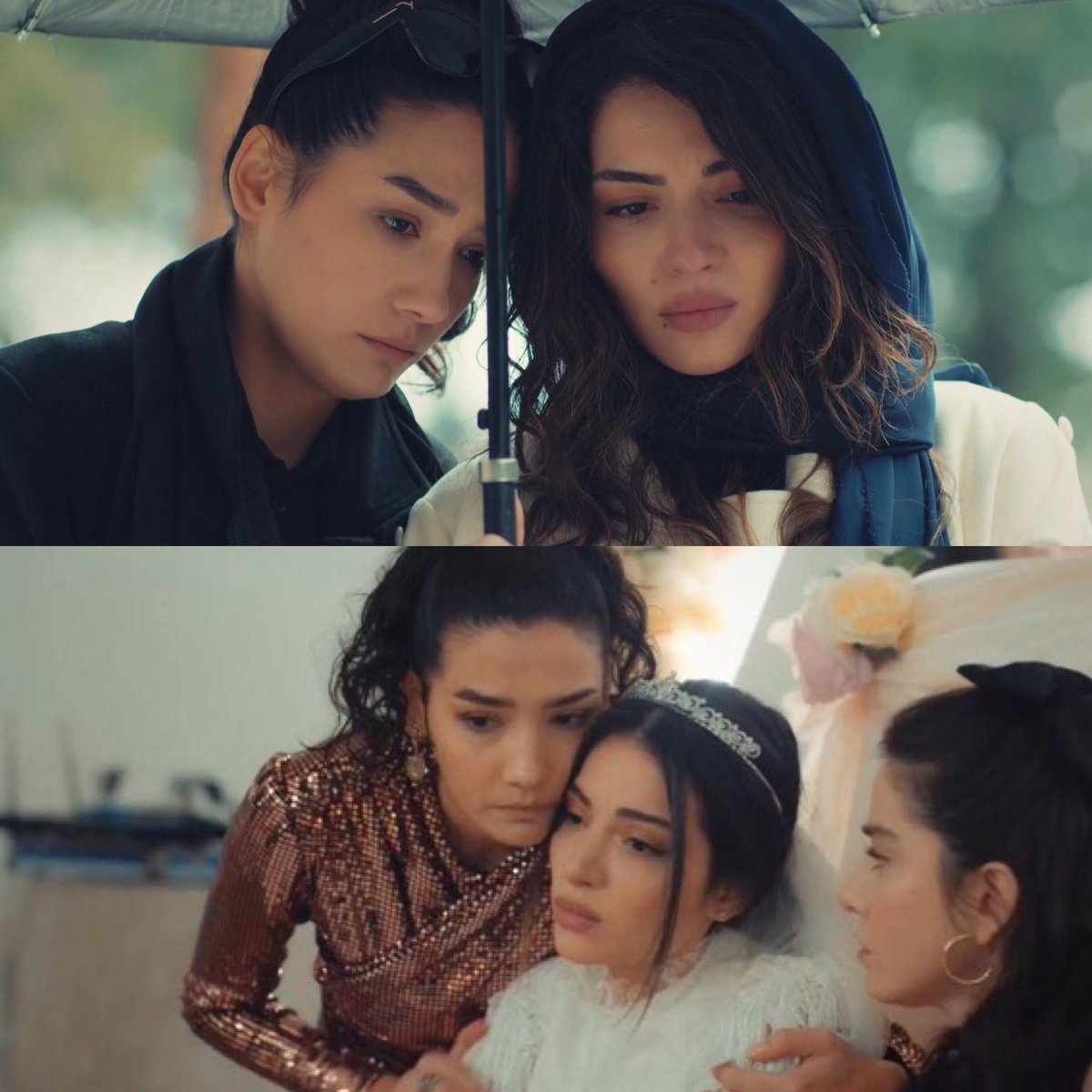 Carlysoft1's tweet photo. Gunes ve Setenay ♥️🥺🙈
#HayallerVeHayatlar #MelisaAsliPamuk #AybukePusat #GunSet #Melbuke https://t.co/7R48qpzeDk