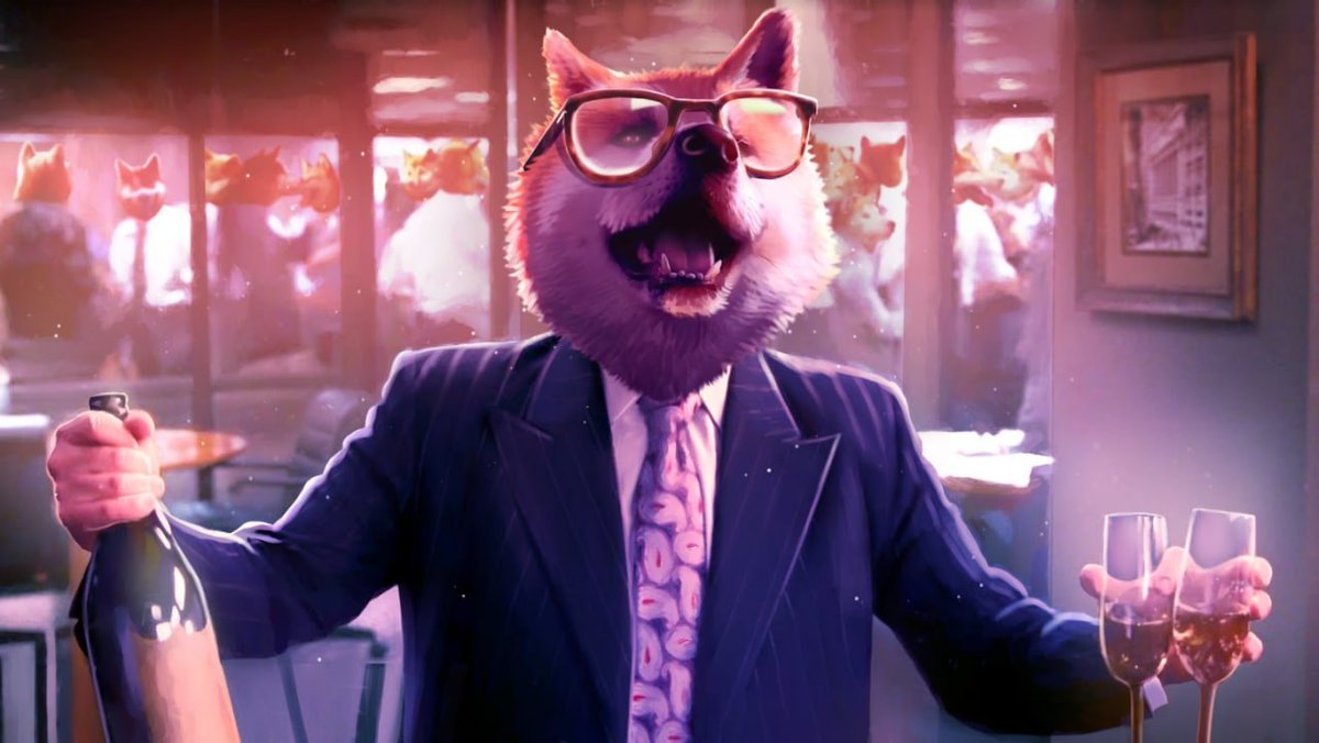 ‘I don’t want to die sober 🥂’ - Jordan Belfort, the Wolf of Wall Street. 

#wallstreetinu #NFTs will be soon ready to mint, cheers 🥂