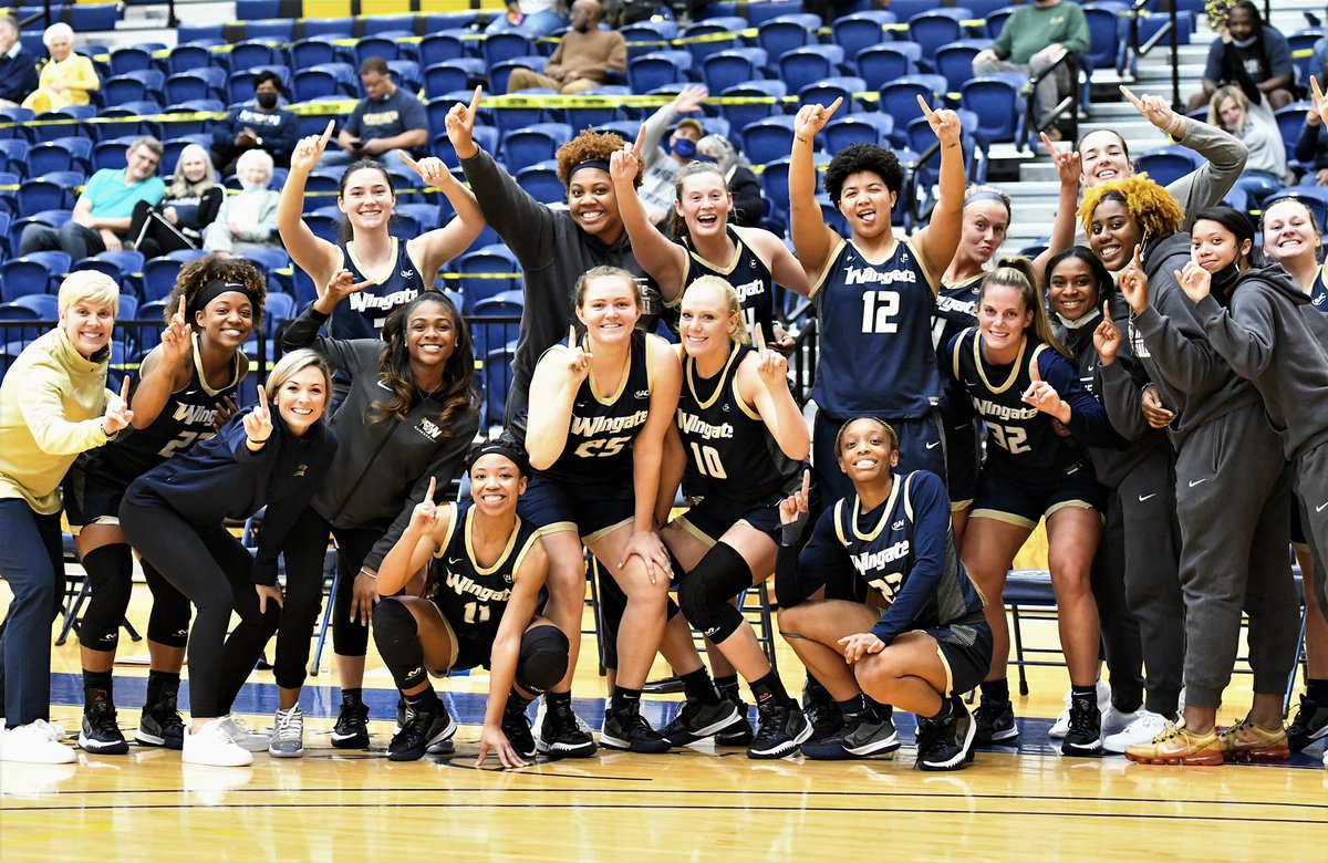 HughPatton's tweet photo. Avoided doing this back in the day, but if ever there was the right time for it….. shout out @WingateWBB !! #OneDog 

how it started            how it’s going https://t.co/qb5rHDcZkw