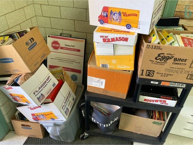 Thank you to the Randolph community for your generosity! Our school librarian, Susan Vaughan, delivered a very full carload of donated books to the Fox School Book Drive today. The volunteers were overwhelmed with gratitude and appreciation. #weRrandolph