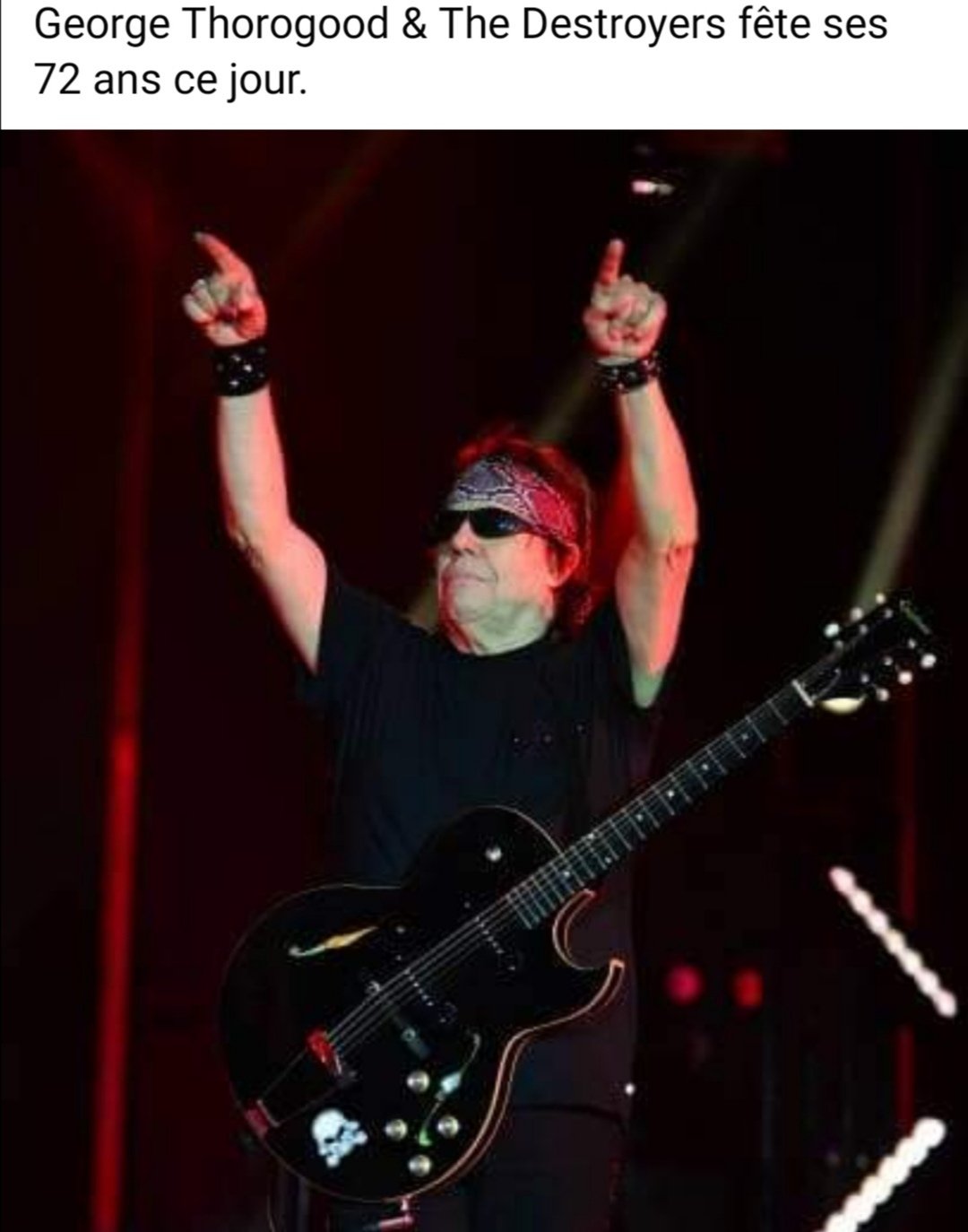 Happy birthday GEORGE THOROGOOD 