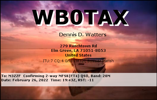 ukradiom3zzf's tweet photo. A few of my contacts now appearing in my E-QSL inbox this evening, thanks for the contacts everyone. 73's.
#hamradio #hamr #amateurradio #alwaysqsl #m3zzf https://t.co/WVoY2PEmMD
