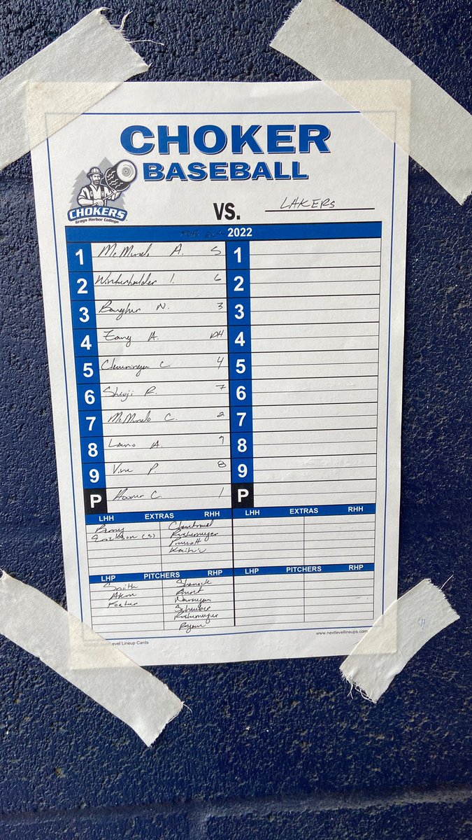GHC_Baseball's tweet photo. Chokers come back in the ninth to win game 3 6-4 in exciting fashion! 🪓

Here’s the Choker line-up for Game 4️⃣
#ChokersRising #ChokeEm #ChokeUp https://t.co/FWp8GWhE8G