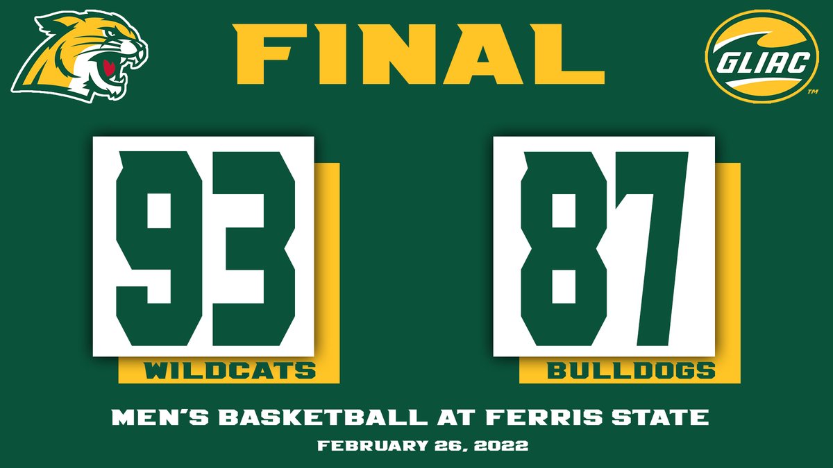 Wildcats WIN!

Max Bjorklund scores a career-best 46 points, the most points scored in the men's program in the last 40 years. 

The Wildcats will be home this Wednesday as they have locked up a home playoff match. 

#NMUwildcats #ShareNMU