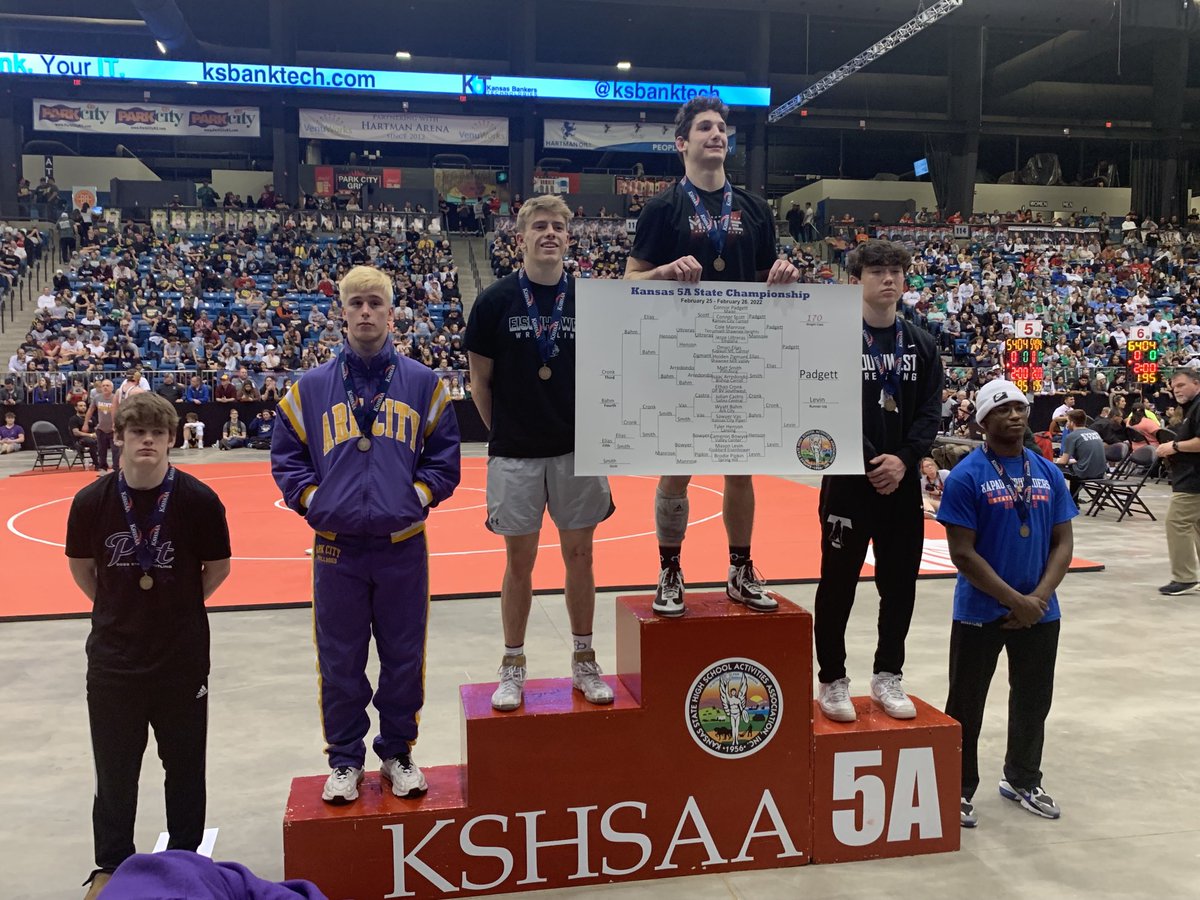 USD265_EHS's tweet photo. Mason Levin - 5A 170 lb Runner-Up!  Great job Mason!  #tigernationproud https://t.co/cB67z122Vp