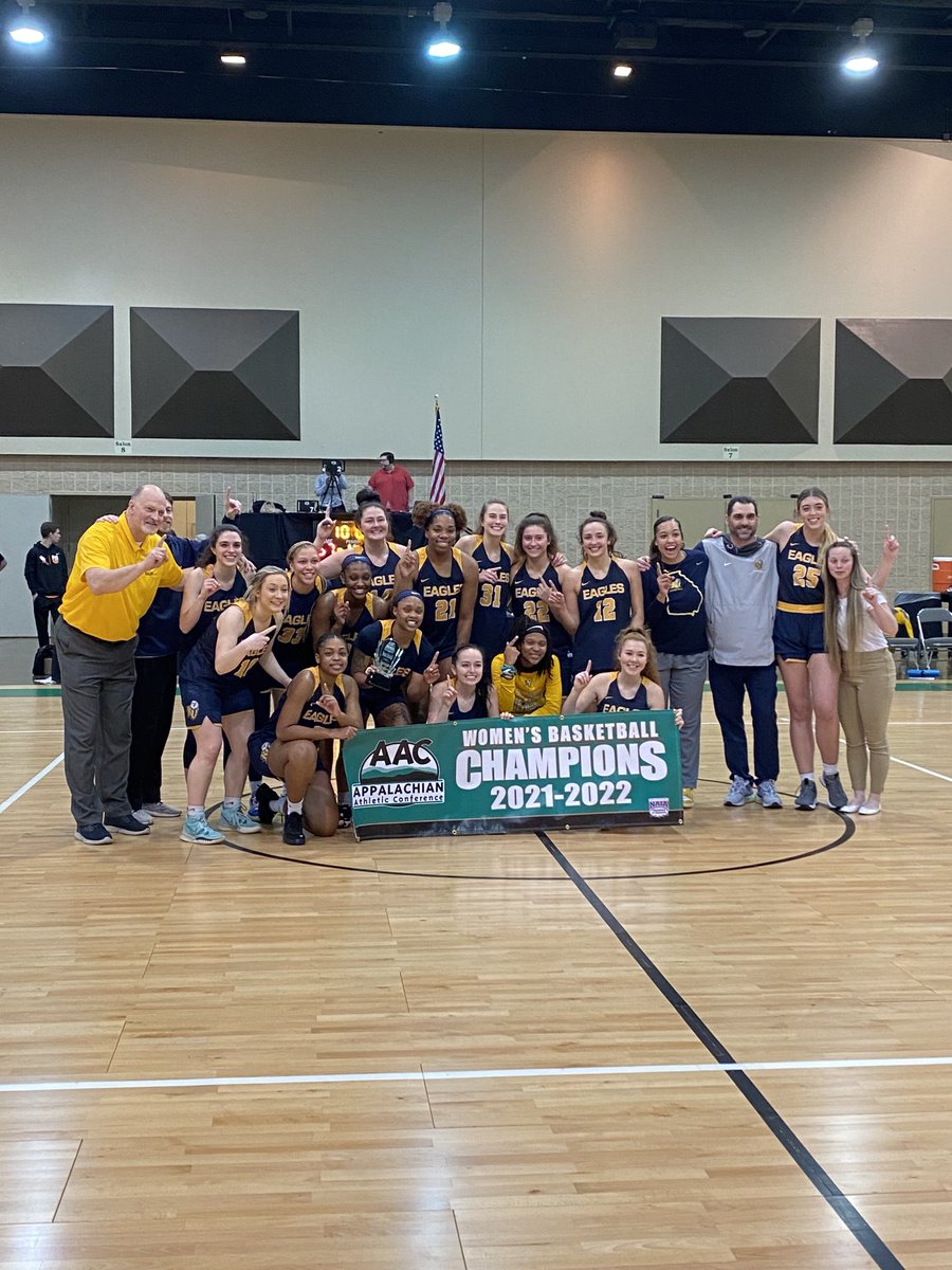 JulieGrinstead6's tweet image. Congratulations Reinhardt Eagles!  AAC conference champions. ⁦@BrookeGrinstead⁩ ⁦@RU_Eagles⁩