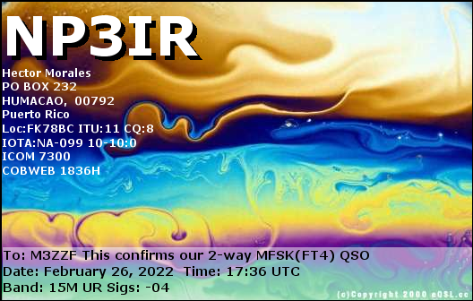 ukradiom3zzf's tweet photo. A few of my contacts now appearing in my E-QSL inbox this evening, thanks for the contacts everyone. 73's.
#hamradio #hamr #amateurradio #alwaysqsl #m3zzf https://t.co/WVoY2PEmMD