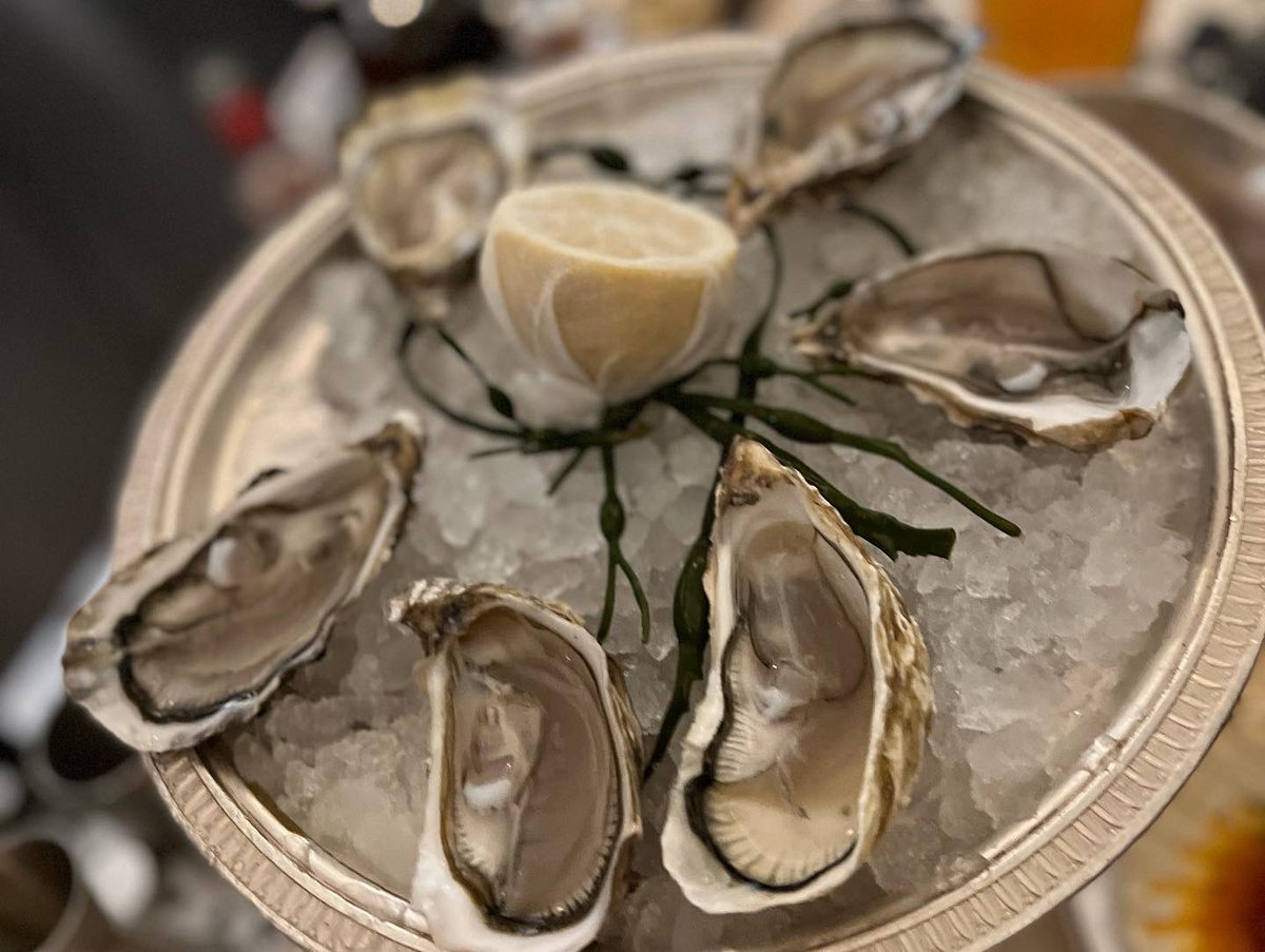 BUSAPAR3's tweet photo. Food that is 🐠out of this world 🌍 #food tonight! #london 🇬🇧 #jsheekey #fish #fishfood #lobster #oysters #scallops 🤩 https://t.co/B1C9PhL3vd