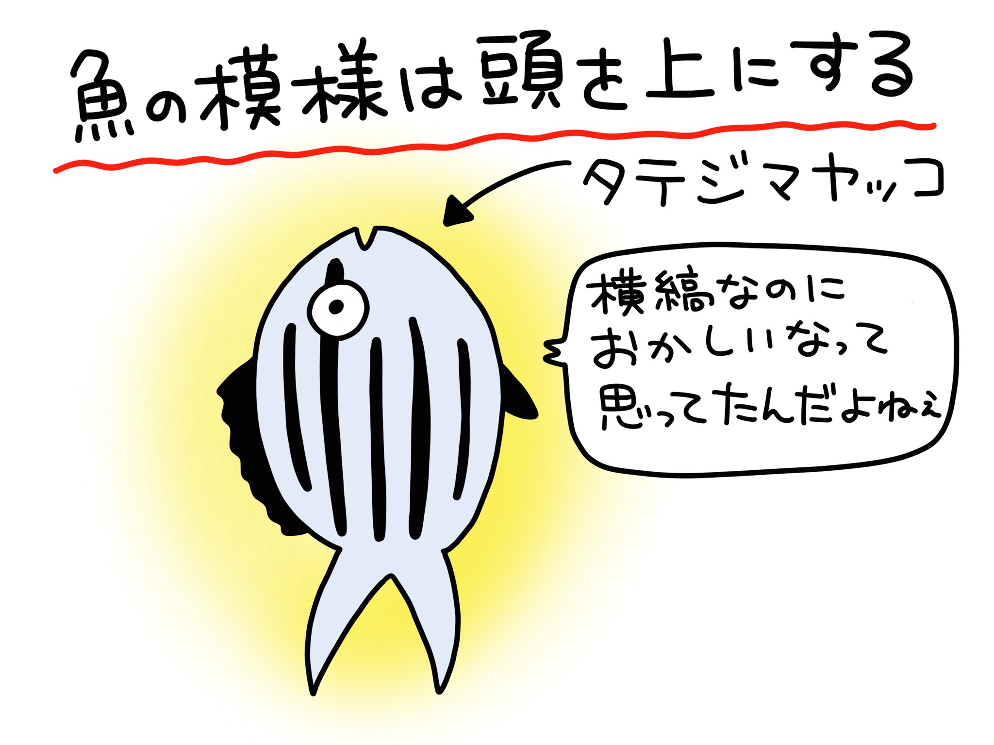 ふくちゃん 魚のイラスト 模様がヨコジマなのに何で名前にタテジマってついてる魚がいるの ってよく聞かれます 魚のイラスト イラスト 縦縞 横縞 ダイビング T Co Jjitq7vxlf Twitter