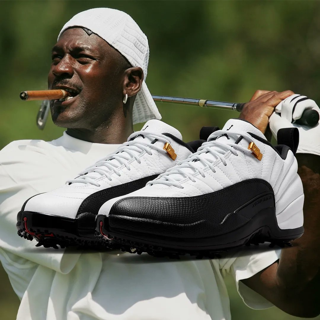 Sneaker News on X: ICYMI, the Air Jordan 12 Low Golf is about to