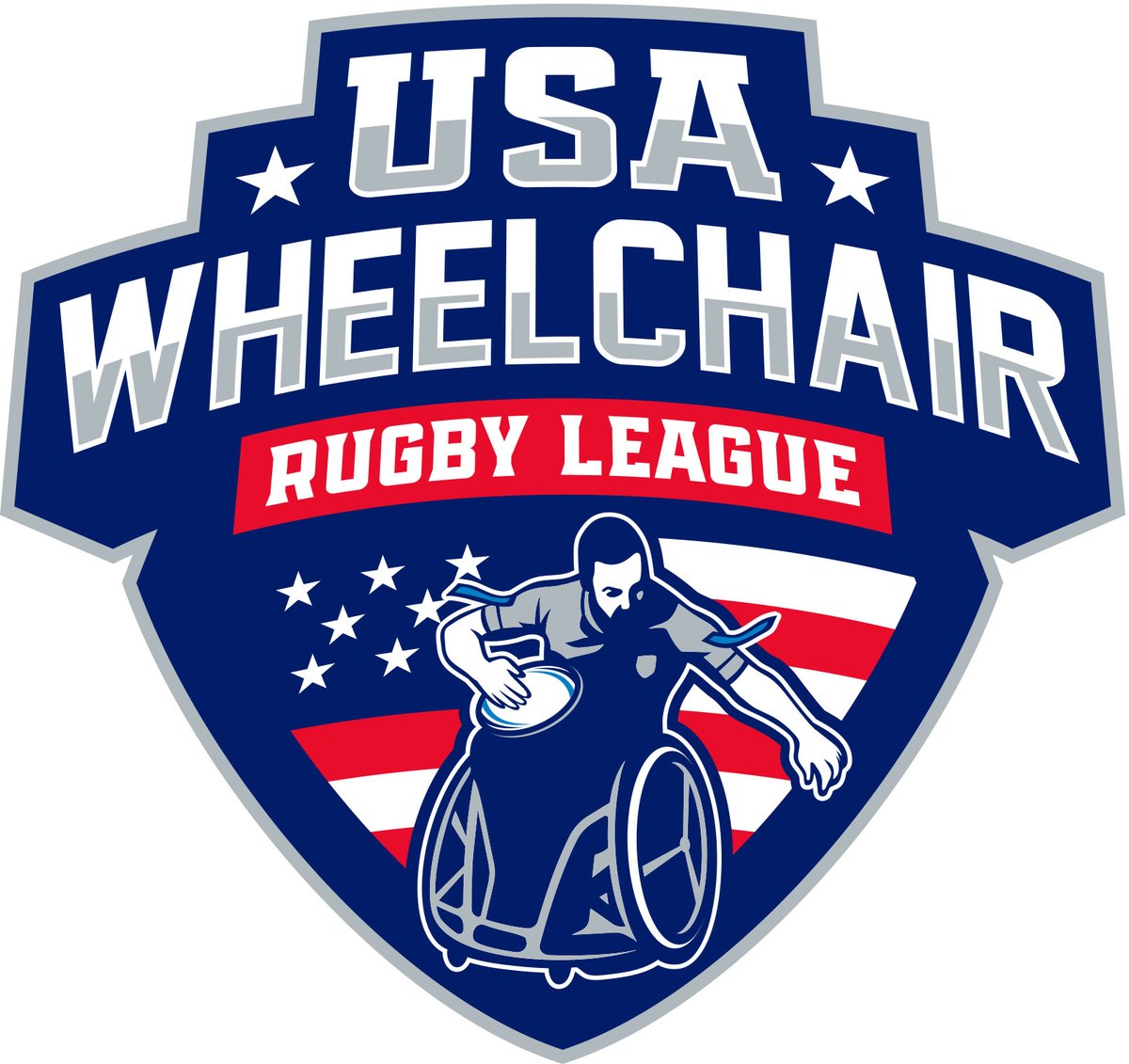 USAWhRL's tweet image. The new logo for our Domestic #WheelchairRL competition! #usarl #usawhrl #wheelchairsport #wheelchairsports #adaptivesports #adaptiveathletes #rugbyleague #rlwc