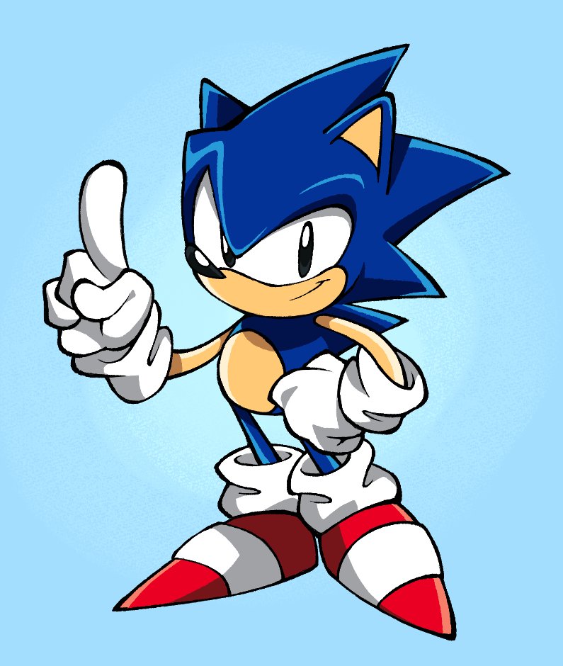 Mixed up my style with a bit of the Sonic X style.