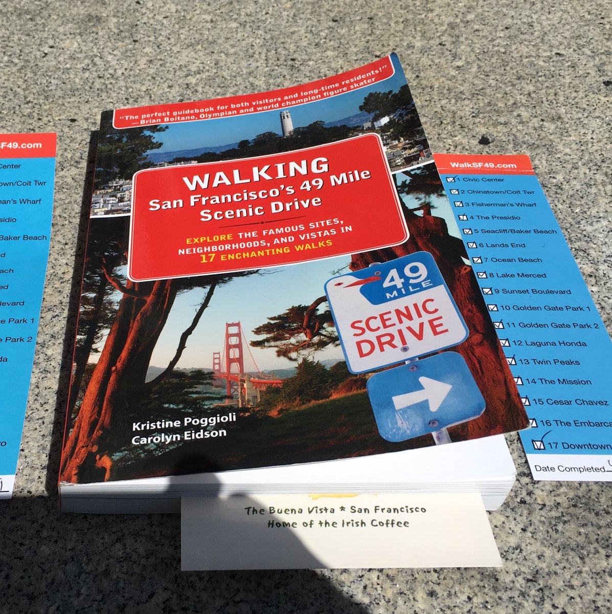 WalkSF49's tweet image. WE GOT TO MEET PENNY the #49milerescuedog (#spcamc) as she became the FIRST DOG to WALK SF’s #49mileScenicDrive (in 17 bite-sized walks!) CONGRATS, to her and her companions  Joe Squeri, Jenny Lucero and Lena (#sanfranciscospca). SF BUCKET LIST ✓
#2022goals #walkingforhealth