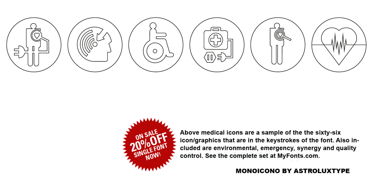 vinylfortyfive's tweet photo. Monoicono on #sale now
@myfonts #medical #graphics #icons in #keystroke #infographics see the set at #myfonts https://t.co/UF2JKNDjFU https://t.co/hEZIWZqQyR