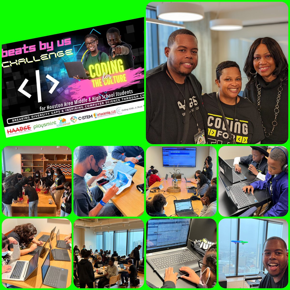 ealy_daeducator's tweet image. Spent this morning deep into #STEM as we were Coding for the Culture! To see the creative brains of our young people was empowering. I love what I do! #BreakingTheDiversityGap