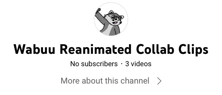 DFan1992's tweet photo. I decided to do a reanimated version of the CVN dub of Wabuu. I made a new YT channel where all sources for the reanimated project will come from. https://t.co/wgZVZPowKx