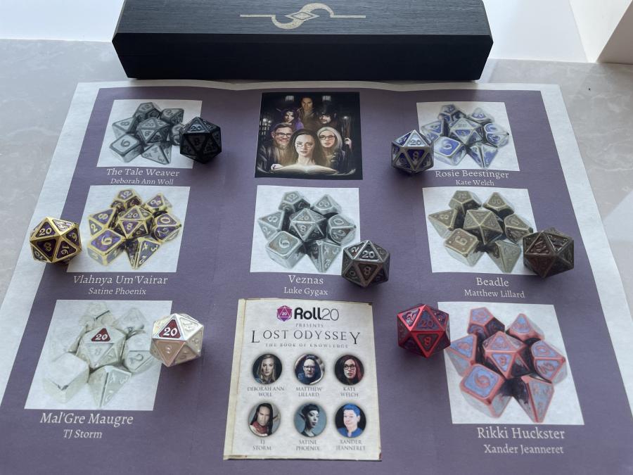 KriticalKae's tweet photo. I can't wait to use these tonight @VorpalTales to start the tale of our #TheRedOpera group. It's an even greater pleasure to get to use a dice made by @satinephoenix for the first time to play a game she worked so hard on. #DnD #dicegoblin #dicedragon https://t.co/GOlekP1t3O