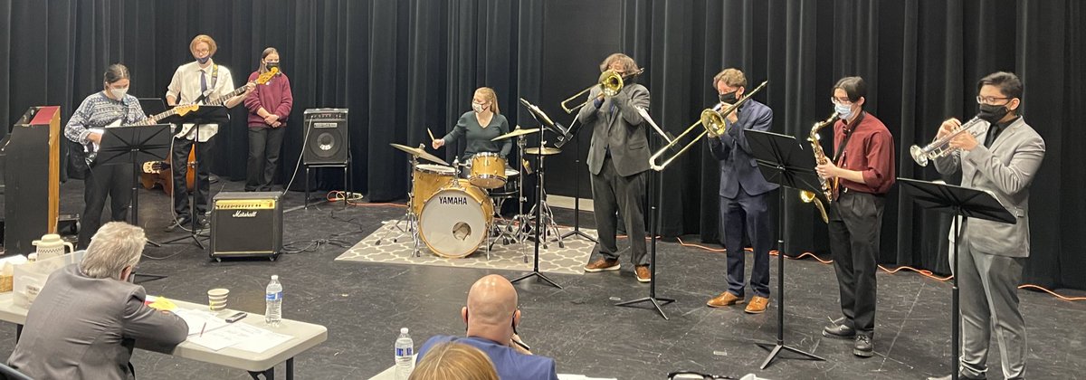 Congratulations to our Jazz Combo on a fantastic performance today!!