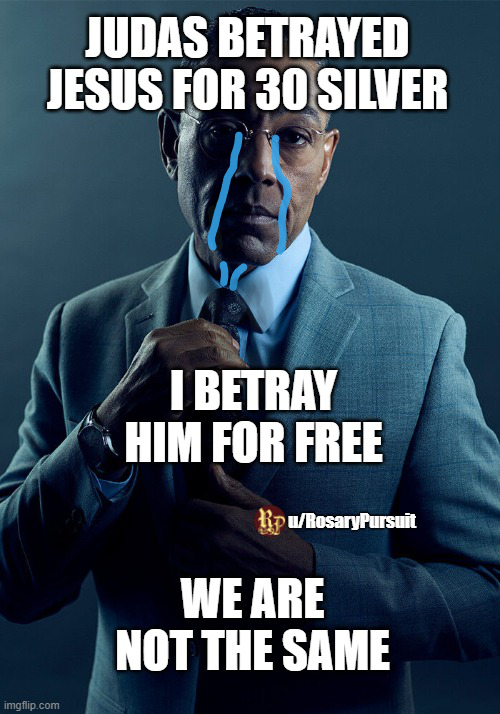 RosaryPursuit's tweet photo. Well, this #Catholic #Meme went harder than I planned. Remember to go to confession! https://t.co/HQ6t5igZ9a
