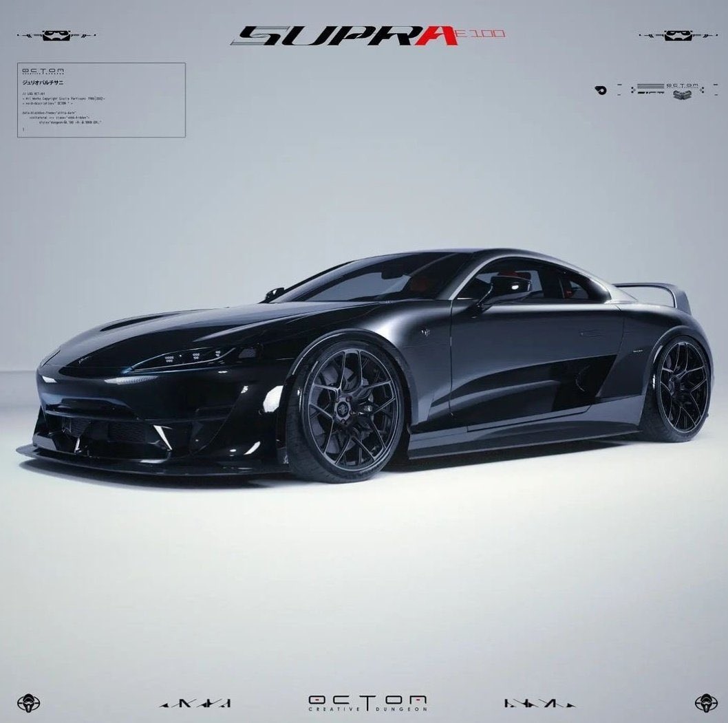 JustVehicles's tweet photo. Toyota Supra Mk VI Render https://t.co/lLkcexifZ6