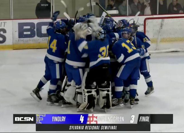 FINAL

Findlay 4
Bowling Green 3

Findlay advances to play St Francis on Friday in the Sylvania region final