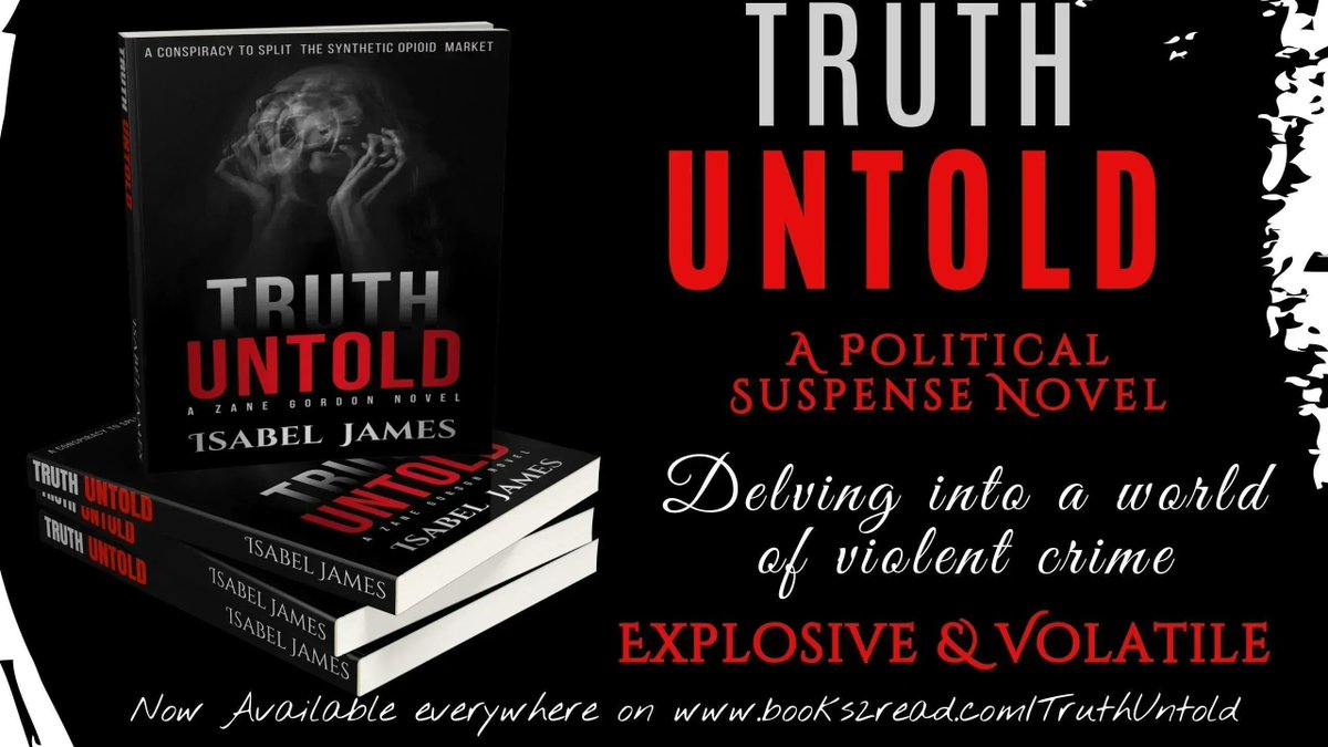isabeljames_1's tweet image. TRUTH UNTOLD
Suspense book at its best  – 5 Stars
Oh my gosh what a ride, reading the Truth Untold. Like nothing I&apos;ve read before. I loved, loved it!!! Suspense, drugs and murder, crime. The facts and information on narcotics blew me away
buff.ly/2EPoKYH
#EARTG #bookboost